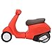 Flash Drive, Portable Red Cartoon Car Electric Car Doll Shape Memory Stick U Disk pour la Transmission de Stockage de Données(32GB)
