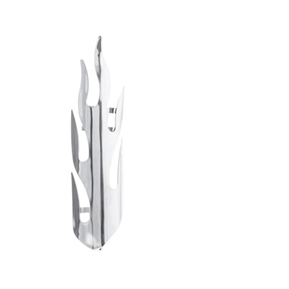 1PC Copertura Protettiva per Scudo Termico del Tubo di Scarico del Silenziatore della Motocicletta per Chopper(Color-S)