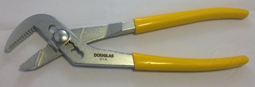 Douglas P-813P 10 Inch Tongue & Groove "Pump Pliers" Angle Nose Slip Lock Joint Plier thumb #3