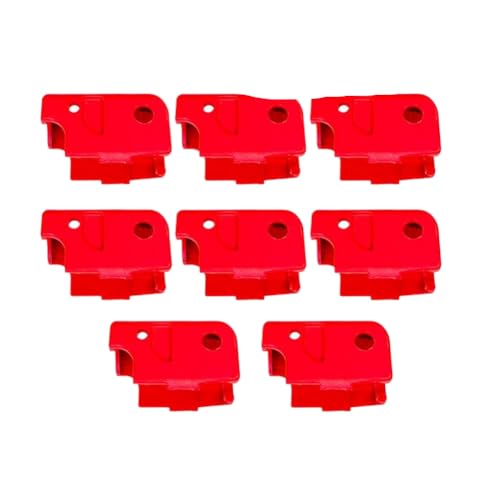 Ignition Coil Cover Red Car Decoration Compatible With FOR(8PCS)
