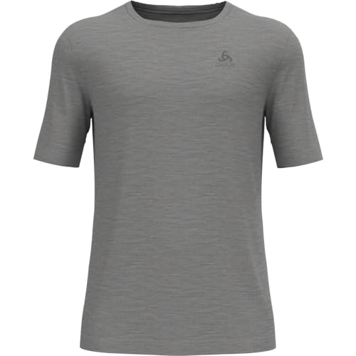 ODLO Thermounterwäsche Herren Merino 200 I Merino Unterwäsche Herren I Kurzarm Thermoshirt