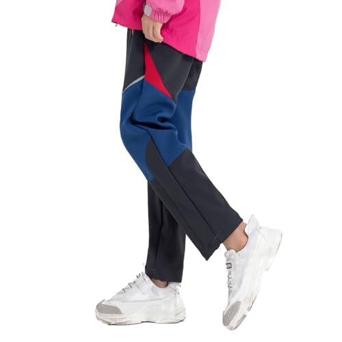 Pantalons de ski patchwork pour enfants garçons filles pantalon chaud - 2