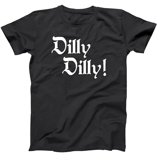 Dilly Dilly Beer Cheer Funny Drinking Humor Party Xmas Black Basic Men's T Shirt T-Shirt Black XL