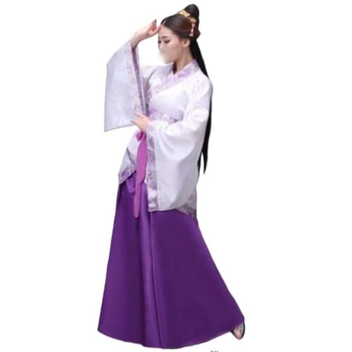 Costume Hanfu et robe de danse chinoise aux finitions traditionnelles haut de gamme
