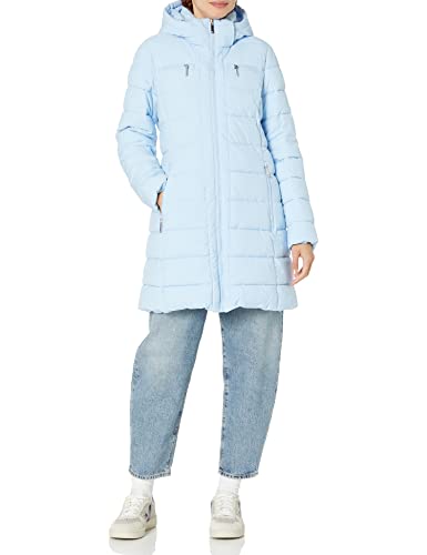 Tommy Hilfiger Women Solid Puffer Untrimmed Hood Long Jacket