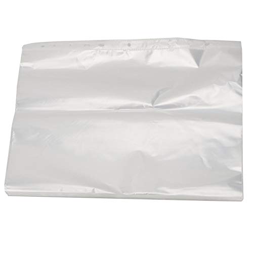PVC Material: 100 unidades de saco de armazenamento de papel transparente A4, bolsa de proteção A4,