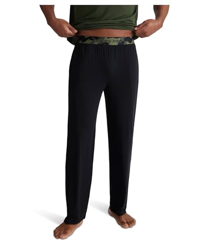 Image of Tommy John Men's Second Skin Pajama Pants - Comfortable Soft Sleep & Lounge Bottoms for Men