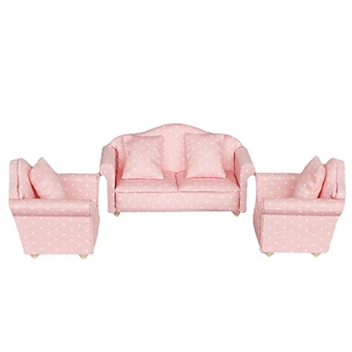 �h�[���n�E�X�~�j�`���A 1:12 ���r���O���[�� �s���N�\�t�@�[���f���Ƌ�\�t�@�Z�b�g