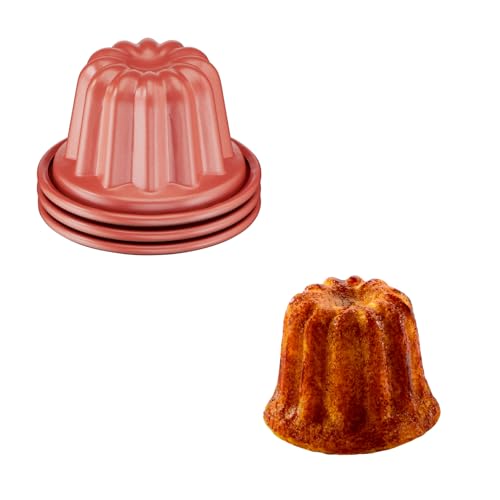 Set de 3 moules à cannelés Tefal Creabake J3059004 Orange Scénario