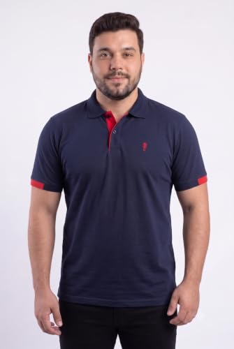 Image of EPPE Men's Plus Size Polo T-Shirt |Regular Fit, Stretchable Micropolyester Half Sleeve T-Shirt for Men|Casual & Sports Wear