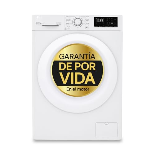LG F4WV3009N3W - Lavadora inteligente, 9Kg, AI Direct Drive TM, Clasificación B, Serie 300, Blanca