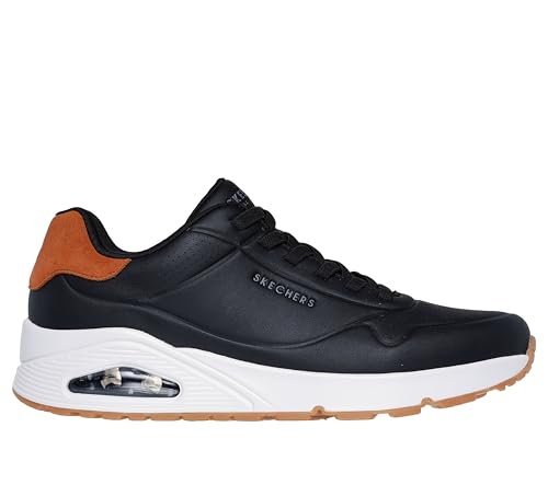 Image of Skechers Men's Uno Tailored Air Sneaker | Walking, Air-Cooled Memory Foam, Skech-Air Visible Airbag, No Tie Fit