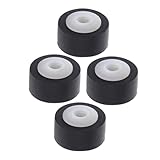 Mikinona 4 Stück Teiliges Pinch Roller für Videorekorder Präzise Ersatzrolle Langlebig und Installieren Kompatibel mit Kassettenspieler Reparatur