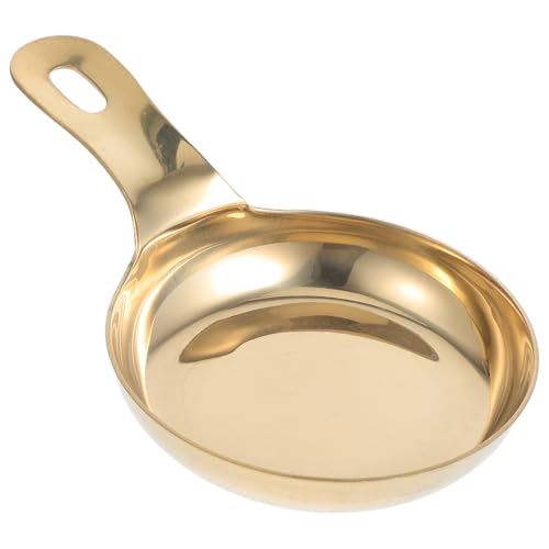 OUNONA 304 Stainless Steel Sauce Dipping Bowl Mini Prep Bowl Handle Steak Sauce Serving Gravy Boat Elegant Dishwasher Safe