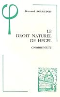 Le Droit Naturel de Hegel (1802-1803) Commentaire 2711608980 Book Cover