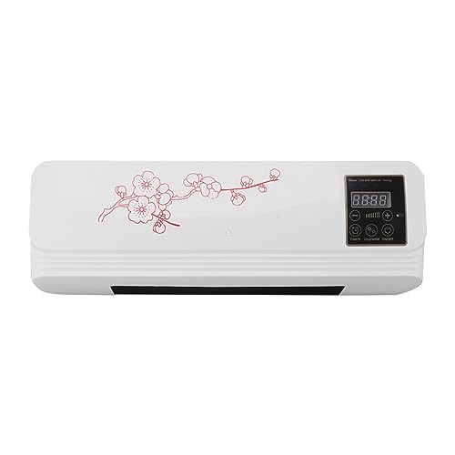 CHICIRIS Ventilador Caliente de Aire Acondicionado, Calefacción de Control Remoto y Refrigeración de Protección Térmica de Aire Acondicionado de para la Ducha (EU enchufe 220V)