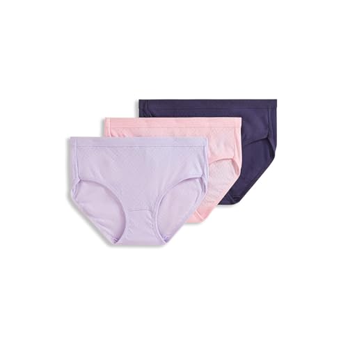 Image of Jockey Women's Underwear 100% Cotton Elance Breathe Hipster - 3 Pack