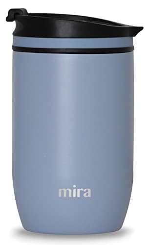 MIRA 12 oz Travel Coffee Mug - Insulated Stainless Steel Tumbler with Screw Lid - Olympic