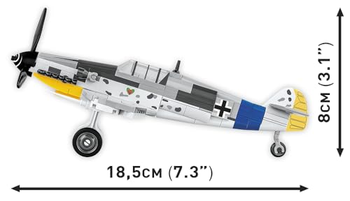 Cobi - Zweiter Weltkrieg - Messerschmitt BF 109 G 125 Stück Ungarn/Spielzeug
