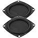 NUOBESTY 2 pezzi Elemento Vibrante Sostitutivo per Woofer Radiatore Passivo per Altoparlante Subwoofer Ricambio Professionale per Riparazione Audio immagine