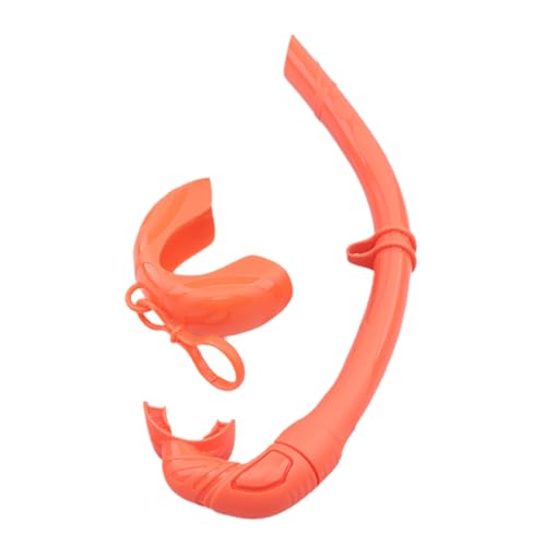 Rolls Up Silicone Snorkels Swimming Snorkels with Hanging Buckles for Scubas Diving Spearfishing Freediving Snorkeling