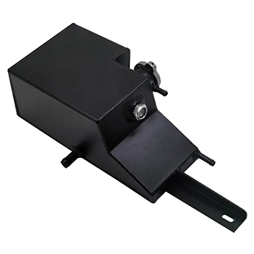 Aluminum Coolant Reservoir Expansion Overflow Tank for GTR R35 GT-R35 VR38DETT 2009-2018 Black