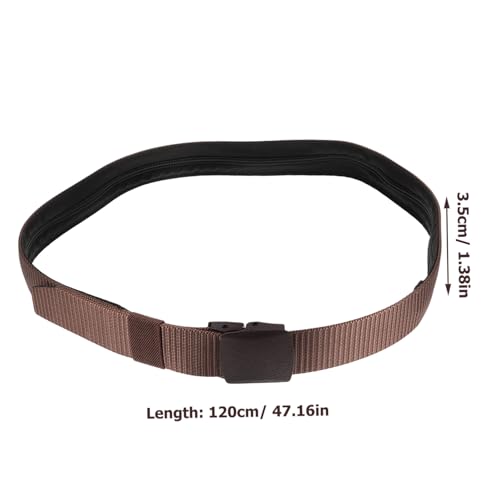 UPKOCH Travel Theft Money Belt with Hidden Pocket for Cash Concealed Design for Travel Security Practical Travel Belt for Men Durable and Easy to Wear2