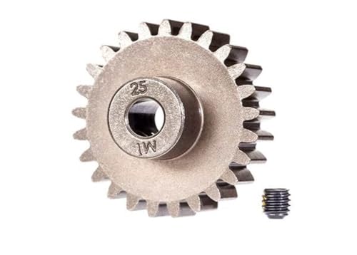 Pignon moteur 25 DTS M1.0 Traxxas 6492X pour engrenages en acier