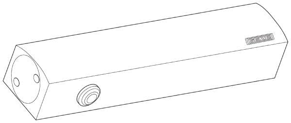 Geze TS4000 TS 4000 Door Closer, Silver, Complete Package Incl. Mounting Plate And Standard - View #5