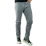 Jeanstrack Garbi Pantalón de Escalada y Trekking para Hombre (M) (FR/ES, Letras, S, Regular, Regular, Ash)