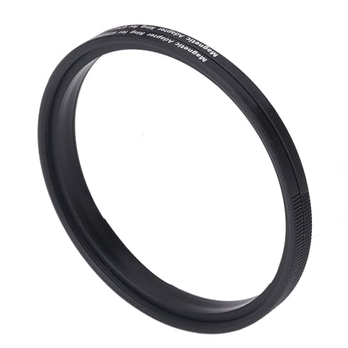 Alomejor Pierścień Adaptera Filtra Magnetyczny Szybkozamykacz ze Stopu Aluminium 67–67 Mm Zapewnia Płynne Dopasowanie i lekką konstrukcję do Fotografowania Aparatem