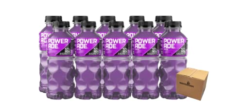 WESTERNMBY POWERADE Grape Bottles, 20 fl oz, 10 bottles, Total: 200.0 Fl Oz