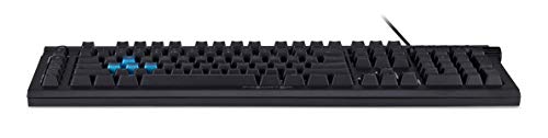 Image of (Refurbished) Acer PKB810 Predator Aethon 500 RGB Mechanical Kailh Blue Switch Gaming Keyboard with Anti-Ghosting, All-Key Rollover, (Black)