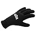 Gill Junior/Kids ZenTherm Sailing Gloves - Thermal, Flexible, 3mm Neoprene & Silicon Palm Grip (Black, JUN)