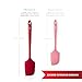 DI ORO Seamless Series Pro 14 Inch Extra Large Silicone Spatula - 600°F Heat-Resistant Rubber Spatula - Great for Baking, Cooking, and Scraping - BPA Free and LFGB Certified Food Safe Silicone (Red)