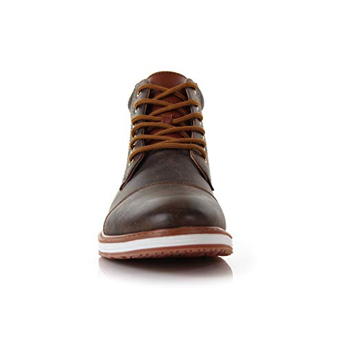 Image of Ferro Aldo Men's Chukka Sneaker Boot | Casual Cap Toe Ankle Boot Hybrid with Lightweight Sole |