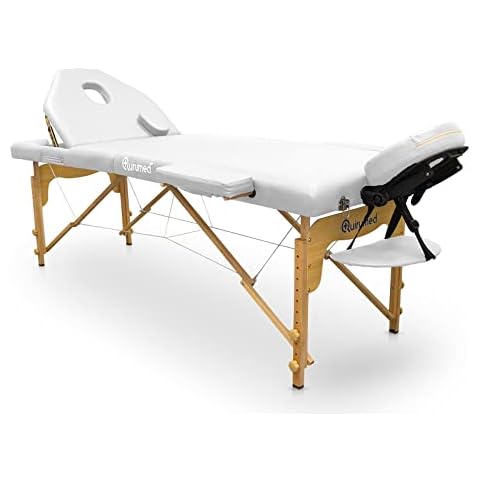 QUIRUMED Camilla Plegable de Madera Pro Cover