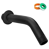 Photo Gallery chserok braccio doccia a parete, 15cm tubo soffione doccia, acciaio inossidabile asta doccia, con cinghia della valvola e base decorativa per soffione pioggia fissa e retrattile Photo Gallery chserok braccio doccia a parete, 15cm tubo soffione doccia, acciaio inossidabile asta doccia, con cinghia della valvola e base decorativa per soffione pioggia fissa e retrattile