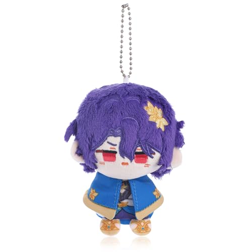 Porte-clés de personnage de jeu HSR anime, Mignon porte-clés collectionnable de 10cm, Taille compacte pour sacs à dos et clés (Dr Ratio)