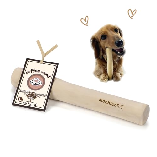 mochico (もちこ) コーヒーの木 犬 噛む おもちゃ 木 無添加 100% 天然 Lサイズ デンタルケア ストレスケア 噛む玩具 歯磨き かみかみ 玩具 かじり木 カフェインフリー