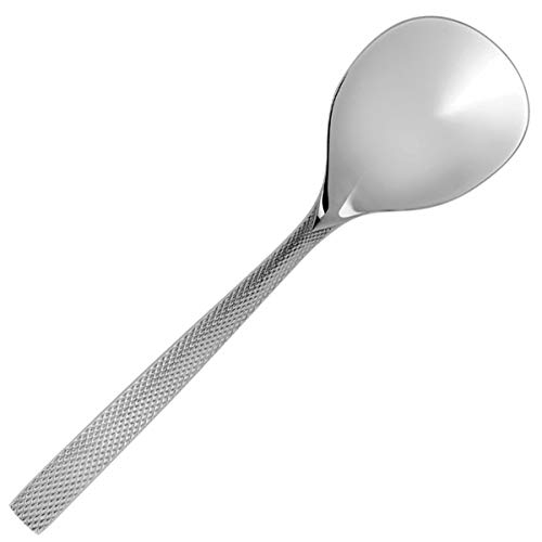 Guy Degrenne Guest Star Cutlery Bouillon Spoons - Set of 12 - Stainless Steel Bouillon Spoons