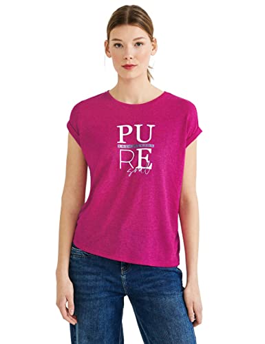 Street One T-Shirt Damen A319211 Oasis Pink 42