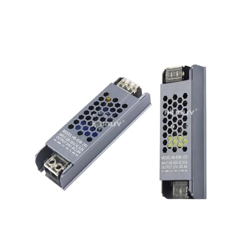 Pilote de bande LED 12V 45W transformateur ultra-fin anti-scintillemen