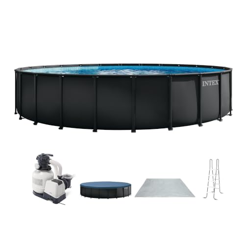 INTEX Ultra XTR 24ft x 52in Round Above Ground Swimming...