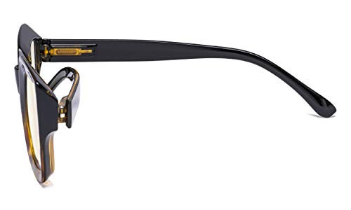 Image of CessBlu Ladies Oversized Blue Light Filter Glasses Blocking UV Rays Computer Readers for Women Reading Oprah Style