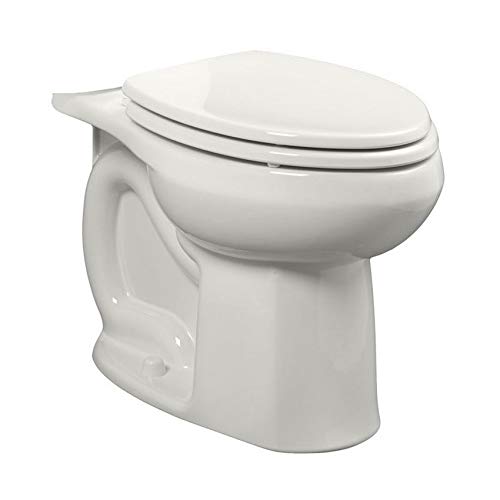 White Right Height Elongated Universal Bowl Traditional Metal Includes Hardware