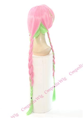 【ラクマ限定価格】鬼滅の刃　甘露寺蜜璃　コスプレ　ウィッグ付き ラクマ限定価格】鬼滅の刃 甘露寺蜜璃 コスプレ ウィッグ付き
