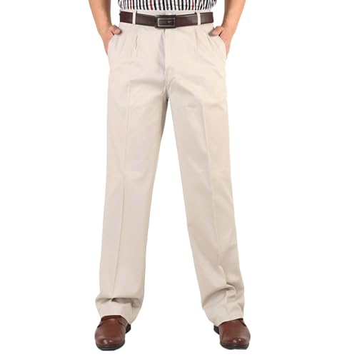 men's classic-fit cotton stretch performance dress pants Performance Stretch Dress Pants