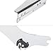 ECOTRIC Detachable Luggage Trunk Mount Rack Compatible with Harley Davidson Touring 1997-2008 Razor Chopped King Luggage Trunk Fit for Road Glide Street Glide Road King Electra (Chrome)