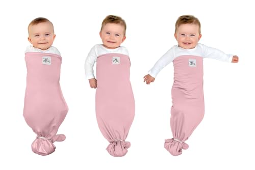 Image of The Ollie Swaddle – Adjustable Baby Swaddle for Newborns | Pediatrician-Approved for Safe Sleep | Easy Closure | Arms-Out | Lightweight, Machine-Washable | Easy Diaper Access
